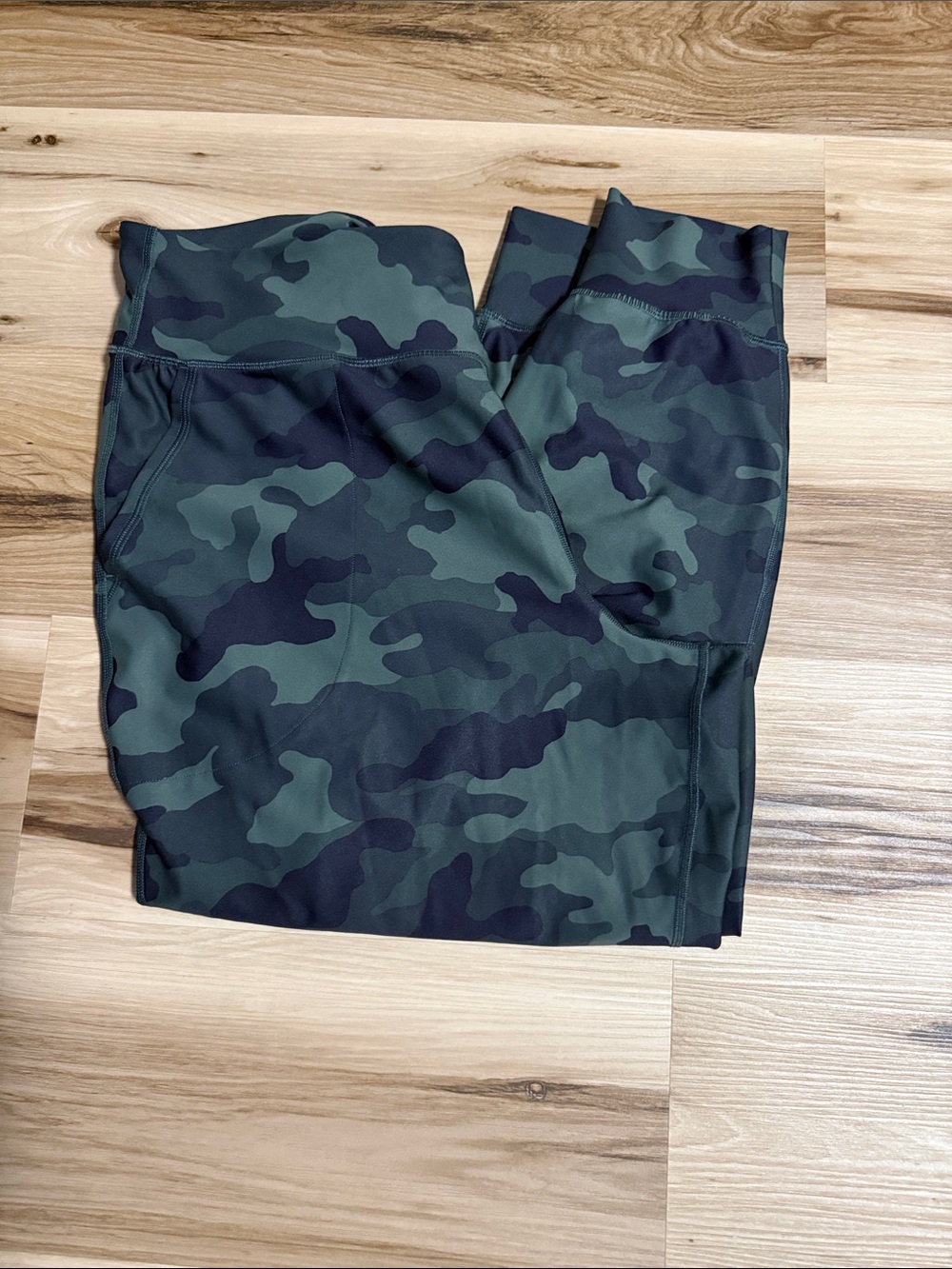 Women’s Camo Active Leggings - Green